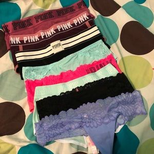 ❌ SOLD ON MERC ❌ VS Pink Panties Bundle